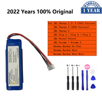 100% oryginalna wymienna Bateria do JBL Charge Flip Pulse Xtreme 2 3 4 5 dla Harman Kardon Go Play Onyx Mini głośnik Bateria 1